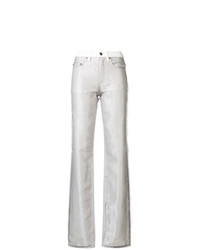 Pantaloni a campana bianchi di Y/Project
