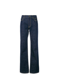 Pantaloni a campana blu scuro di Calvin Klein 205W39nyc