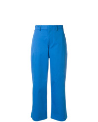 Pantaloni a campana blu di N°21