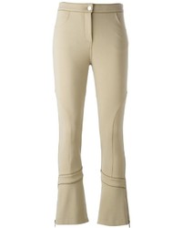 Pantaloni a campana marrone chiaro di Givenchy