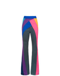 Pantaloni a campana multicolori di À La Garçonne