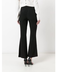 Pantaloni a campana neri di Versace Vintage
