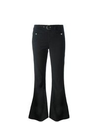Pantaloni a campana neri di John Galliano Vintage