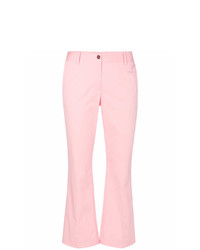 Pantaloni a campana rosa di Alberto Biani
