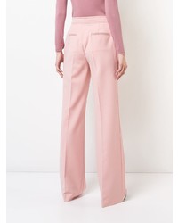 Pantaloni a campana rosa di Gabriela Hearst