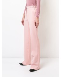 Pantaloni a campana rosa di Gabriela Hearst