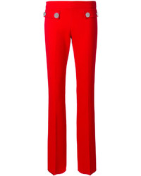 Pantaloni a campana rossi di Giambattista Valli