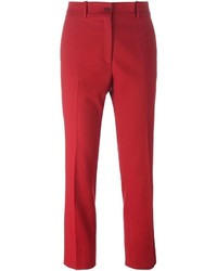 Pantaloni a campana rossi di Jil Sander Navy