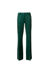 Pantaloni a campana verde scuro di P.A.R.O.S.H.