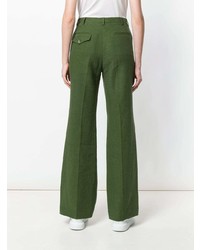 Pantaloni a campana verdi di Golden Goose Deluxe Brand