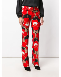 Pantaloni a fiori rossi di P.A.R.O.S.H.