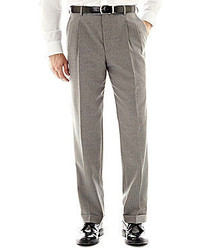 Pantaloni a righe verticali grigi