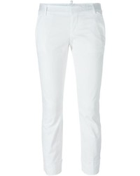 Pantaloni bianchi di Dsquared2