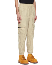 Pantaloni cargo beige di 44 label group
