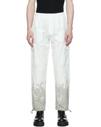Pantaloni cargo bianchi di 44 label group