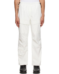 Pantaloni cargo bianchi di Burberry