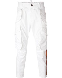 Pantaloni cargo bianchi di DSQUARED2