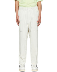Pantaloni cargo bianchi di Y-3