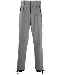 Pantaloni cargo di lana grigi di JW Anderson