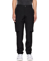 Pantaloni cargo di lana neri di Givenchy
