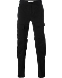Pantaloni cargo di lana neri di Givenchy