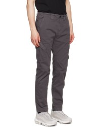 Pantaloni cargo grigio scuro di C.P. Company
