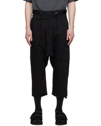 Pantaloni cargo neri di Fumito Ganryu