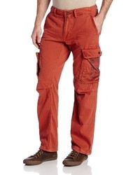 Pantaloni cargo rossi