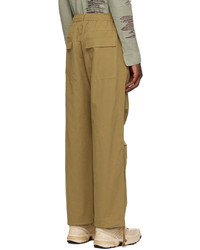 Pantaloni cargo senapi di Satta