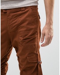 Pantaloni cargo terracotta di Asos