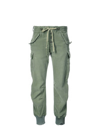 Pantaloni cargo verde menta di Greg Lauren