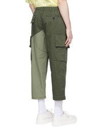 Pantaloni cargo verde oliva di Undercoverism