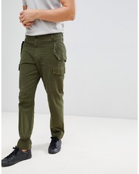 Pantaloni cargo verde oliva di PS Paul Smith