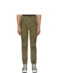 Pantaloni cargo verde oliva di R13