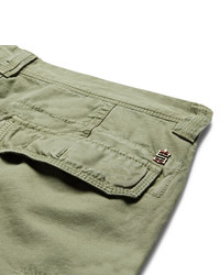 Pantaloni cargo verde oliva di Incotex