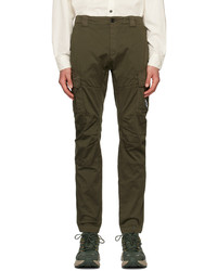 Pantaloni cargo verde scuro di C.P. Company