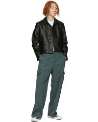 Pantaloni cargo verde scuro di Second/Layer