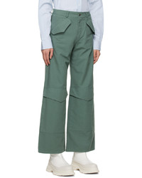Pantaloni cargo verde scuro di Winnie New York
