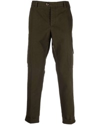 Pantaloni cargo verde scuro di PT TORINO