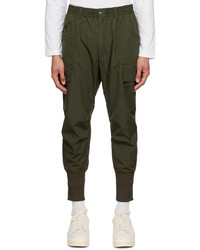Pantaloni cargo verde scuro di Y-3