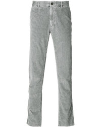 Pantaloni di cotone grigi di Incotex