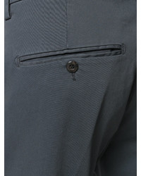 Pantaloni di cotone grigio scuro di Dondup