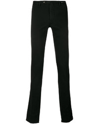 Pantaloni di cotone neri di Pt01