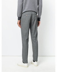 Pantaloni di cotone stampati grigi di Etro