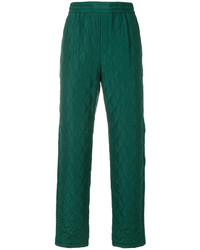 Pantaloni di cotone verdi di MSGM