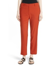 Pantaloni di lana arancioni