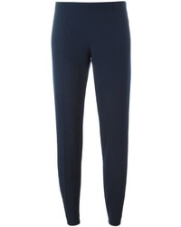 Pantaloni di lana blu scuro di Brunello Cucinelli