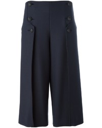 Pantaloni di lana blu scuro di Cédric Charlier
