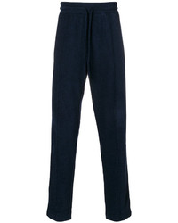 Pantaloni di lana blu scuro di Giorgio Armani