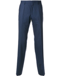 Pantaloni di lana blu scuro di Hugo Boss